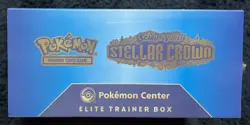 Pokemon Stellar Crown Pokemon Center Elite Trainer Box - New Sealed - Image 3
