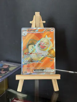 Pokemon TCG Slaking EX Full Art Holo Card 227/191 Surging Sparks NM Pack Fresh - Image 1