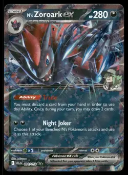 N's Zoroark ex 098/159 Double Rare Journey Together Pokemon Near Mint - Image 1