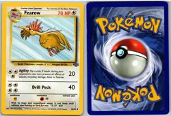 Fearow 36/64 Uncommon Jungle Pokemon MP - Image 3