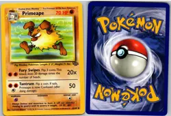 Primeape 43/64 Uncommon Jungle Pokemon MP - Image 3