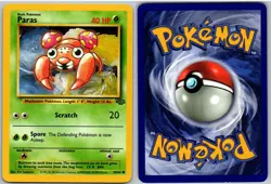 Paras 59/64 Common Jungle Pokemon MP - Image 3