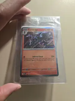 Pokemon TCG Phantasmal Flames STAFF Prerelease Promos Set of 4 Sealed - Image 1