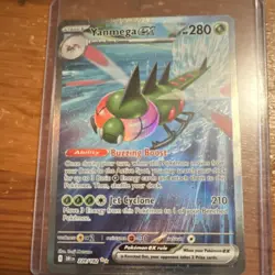 Pokemon Yanmega EX Sv10 Destined Rivals 228/182 Illustration Rare Holo 2025 - Image 2