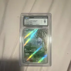 CGC 9 Pokemon Meditite Art Rare Holo Stellar Miracle 111/102 Japanese - Image 1