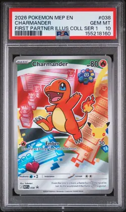 2026 POKEMON FIRST PARTNER ILLUSTRATION COLLECTION SERIES PSA 10 SEQUENTIAL SET - Image 3