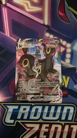 Pokemon TCG Umbreon VMAX TG23/TG30 Brilliant Stars Trainer Gallery NM Condition - Image 1