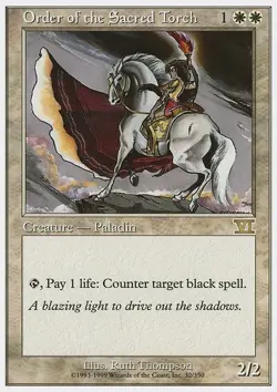 Order of the Sacred Torch - Non-Foil - 6ed - 32 | MTG Card - Image 3