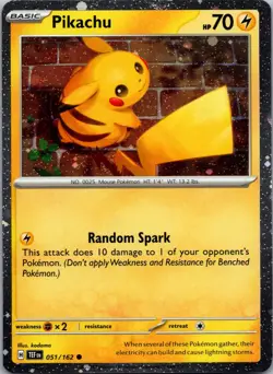 Pikachu - (Cosmo Holo) Promo Miscellaneous Cards & Products 051/162 NM - Image 1