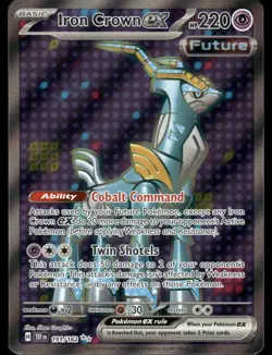 Pokemon Cards Iron Crown ex 191/162 Temporal Forces Ultra Rare NM *2 - Image 1