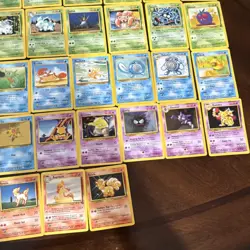 Vintage Pokemon Card 67 Card Lot Base Fossil Jungle Base2 No Repeats - Image 5