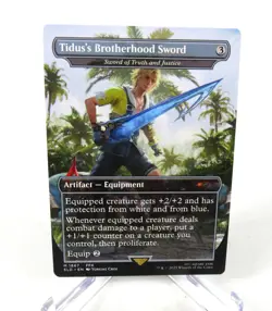 Tidus's Brotherhood Sword of Truth and Justice FINAL FANTASY Secret Lair MTG - Image 1
