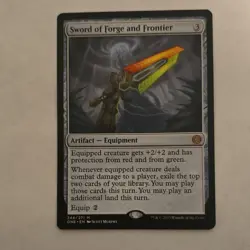 Wizards of the Coast MTG Sword of Forge and Frontier ONE Mythic Artifact 244 Re… - Image 1