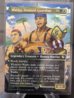 Wakka, Devoted Guardian Chocobo Track FOIL (FIC 0477) MTG Final Fantasy 2025 - Image 1