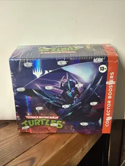 Sealed MTG TEENAGE MUTANT NINJA TURTLES COLLECTOR Booster Display 12pk Box Magic - Image 1