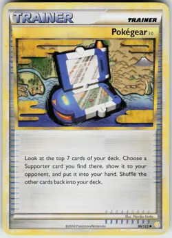 Pokemon Pokegear 3.0 96/123 HeartGold SoulSilver Uncommon card - Image 1