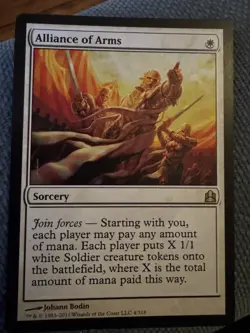 Mtg Alliance of Arms NM - Image 1