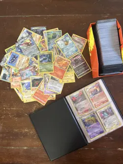 Huge Pokemon Card Collection + Binder Lot, Vintage, Mid, and Modern Era 💥💥💥 - Image 1