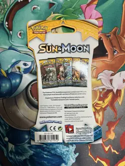 Pokemon 2017 Sun & Moon Base Set Sleeved Booster Pack (Decidueye) 31.06 Grams - Image 2