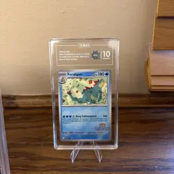 Pokemon Feraligatr #213 2024 Illustration Contest Black Star Promo TCG TAG 10 - Image 1