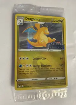Pokemon TCG - Dragonite 131/195 Silver Tempest Stamped Promo Sealed - Image 1