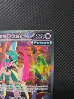 Iron Valiant ex 249/182 Special Illustration Rare Paradox Rift Pokemon - Image 3