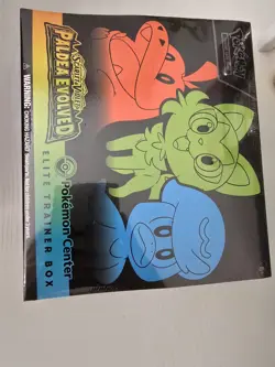 Pokemon Center Exclusive Paldea Evolved Elite Trainer Box SEALED - Image 1