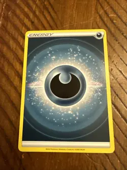 NM Pokemon Crown Zenith Darkness Energy Reverse Holo - Image 1