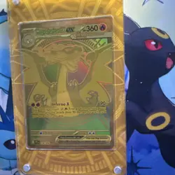 Mega Charizard X ex Gold Hyper Rare 130/094 Pokemon Phantasmal Flames English - Image 4