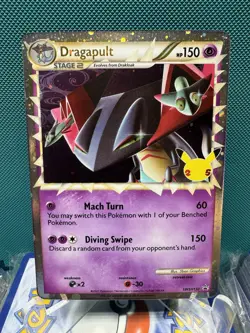 Pokemon TCG Dragapult Prime SWSH132 Black Star Promo Celebrations NM 2576 - Image 1
