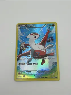 Pokemon TCG Latias XY78 Full Art Black Star Holo Promo XY Promo - Image 1