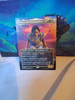 MTG Magic the Gathering Samut, the Driving Force (367/568) Aetherdrift NM - Image 1