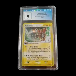 2006 Pokemon Kabutops Holon Phantoms 9 Holo CGC 9 - Image 1