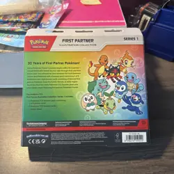 POKEMON FIRST PARTNER ILLUSTRATION COLLECTION SERIES 1 BOX NEW FACTORY SEALED - Image 2