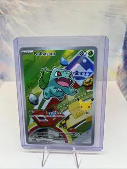 Pokemon TCG Bulbasaur 037 Promo Illustration First Partner 30th Anniversary NM/M - Image 5