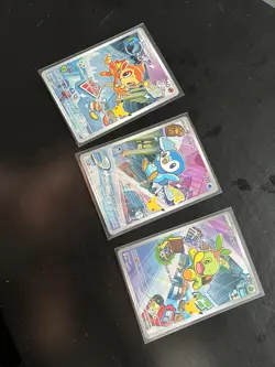 Pokemon First Partner Illustration Collection | Gen 4 Starters | Set Of 3 - Image 5
