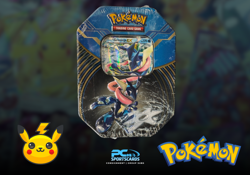2015 Pokemon TCG Greninja EX Hoenn Power Tin Factory Sealed RY2 - Image 1
