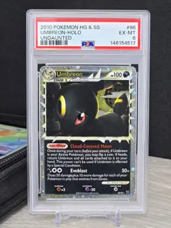 Pokemon Undaunted Espeon 81/90 Umbreon 86/90 HG & SS Holo PSA Sequential Cert - Image 2