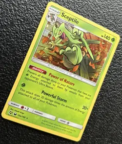 Pokemon TCG - Sceptile 10a/168 - S&M Alt Art Promo - Cosmos Holo Rare *NM/M - Image 2