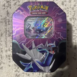 Pokemon TCG Azure Legends Tin Dialga ex Sealed New - Image 1