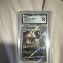 CGC 10 Pokemon Garganacl Art Rare Holo Ancient Roar Japanese 073/066 2023 - Image 1