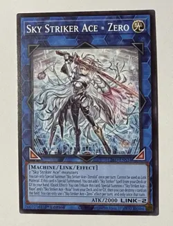 1x Sky Striker Ace = Zero - L26D-ENS34 - 1st Common Yugioh - Image 1
