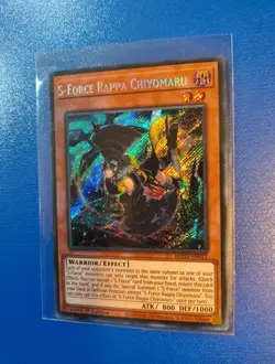 Yugioh S-Force Rappa Chiyomaru BLVO-EN011 Secret Rare 1st Ed NM - Image 2