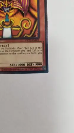 Yugioh! Exodia The Forbidden One OP25-EN001 ULTIMATE Rare Ulti NM - Image 4