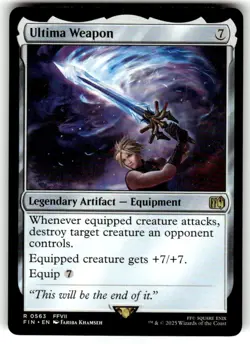 Ultima Weapon Final Fantasy Regular MTG NM - Image 1