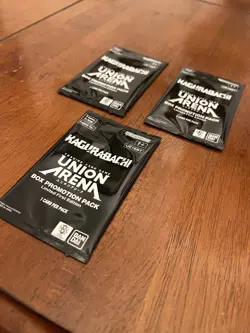 Union Arena TCG Kagurabachi Box Promotion Pack Limited First Edition Set of 3 - Image 2