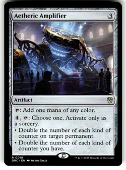 Aetheric Amplifier Commander: Aetherdrift Regular MTG NM - Image 1