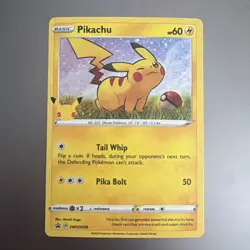 Pokemon Pikachu TCG SWSH039 General Mills 25th Anniversary Holo Promo Card - Image 1