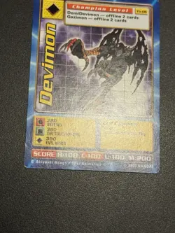 Digimon Devimon Tb-06 Taco Bell Promo Card 2000 - Image 4