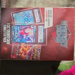 Pokemon Mystery Gems 1 CGC Graded Card & 1 Booster Pack 2025 New Sealed Box NWT - Image 2